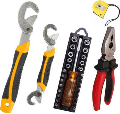 

Asraw Hand Tool Kit(5 Tools), Multicolor
