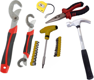 

Asraw Hand Tool Kit(6 Tools), Multicolor