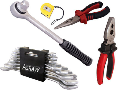 

Asraw Hand Tool Kit(13 Tools), Multicolor