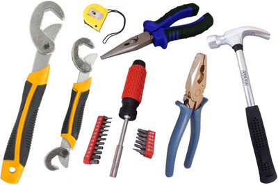 

Asraw Hand Tool Kit(7 Tools), Multicolor