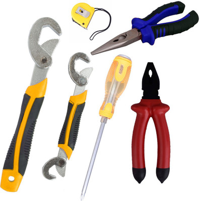 

Asraw Hand Tool Kit(6 Tools), Multicolor