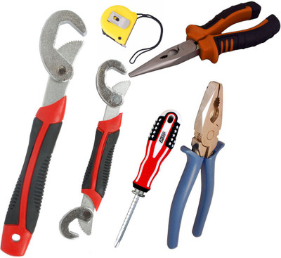 

Asraw Hand Tool Kit(6 Tools), Multicolor