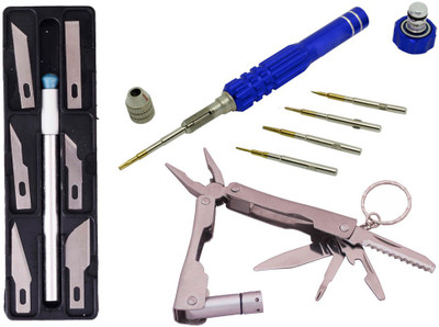 

Asraw Hand Tool Kit(3 Tools), Blue