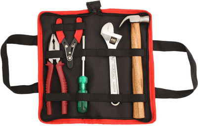 

Mech Tools Household Hand Tool Kit(6 Tools), Multicolor