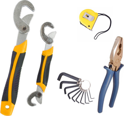 

Asraw Hand Tool Kit(5 Tools), Multicolor