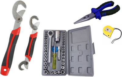 

Asraw Hand Tool Kit(5 Tools), Multicolor