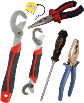 

Asraw Hand Tool Kit(6 Tools), Multicolor
