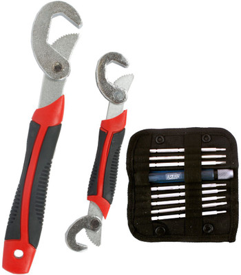 

Asraw Snap N Grip & Screwdriver Set Hand Tool Kit(2 Tools), Multicolor