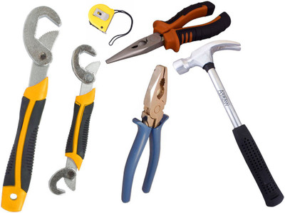 

Asraw Hand Tool Kit(6 Tools), Multicolor