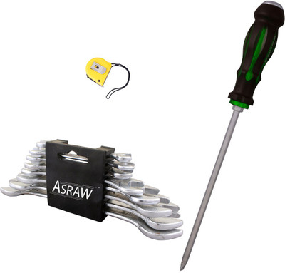 

Asraw Hand Tool Kit(11 Tools), Multicolor