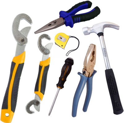 

Asraw Hand Tool Kit(7 Tools), Multicolor