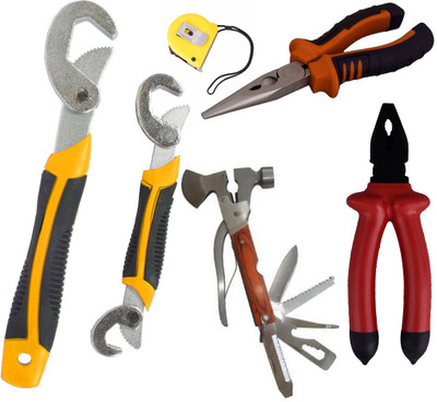 

Asraw Hand Tool Kit(6 Tools), Multicolor