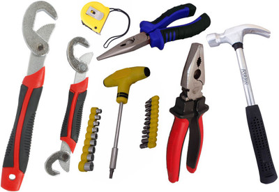 

Asraw Hand Tool Kit(7 Tools), Multicolor