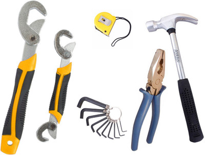 

Asraw Hand Tool Kit(6 Tools), Multicolor