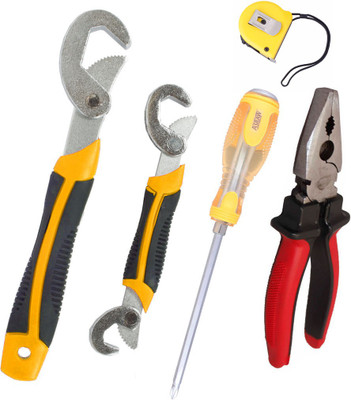 

Asraw Hand Tool Kit(5 Tools), Multicolor