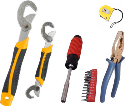 

Asraw Hand Tool Kit(5 Tools), Multicolor