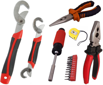 

Asraw Hand Tool Kit(6 Tools), Multicolor