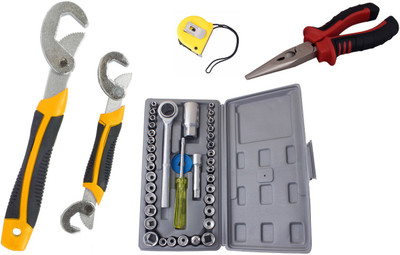 

Asraw Hand Tool Kit(5 Tools), Multicolor