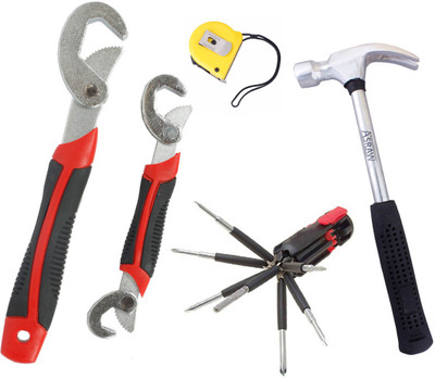 

Asraw Hand Tool Kit(5 Tools), Multicolor