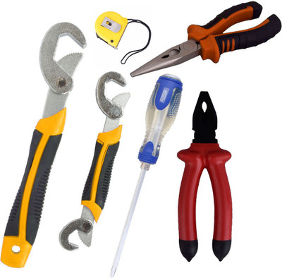 

Asraw Hand Tool Kit(6 Tools), Multicolor