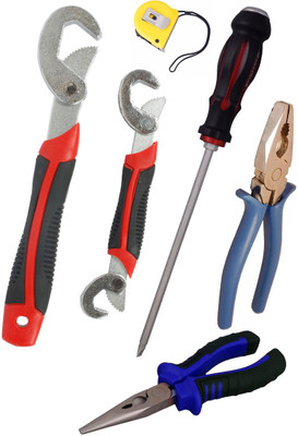 

Asraw Hand Tool Kit(6 Tools), Multicolor