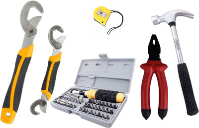 

Asraw Hand Tool Kit(6 Tools), Multicolor
