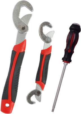 

Asraw Snap N Grip & Double Sided Screwdriver Hand Tool Kit(2 Tools), Multicolor