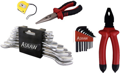 

Asraw Hand Tool Kit(13 Tools), Multicolor