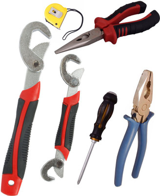 

Asraw Hand Tool Kit(6 Tools), Multicolor