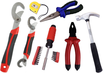 

Asraw Hand Tool Kit(7 Tools), Multicolor
