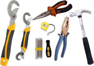 

Asraw Hand Tool Kit(7 Tools), Multicolor