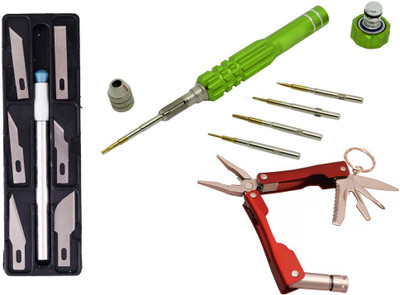 

Asraw Hand Tool Kit(3 Tools), Green