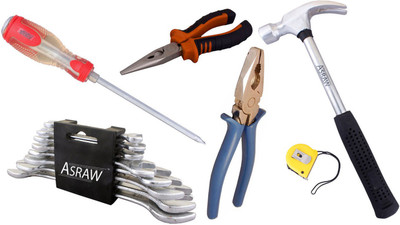 

Asraw Hand Tool Kit(14 Tools), Multicolor