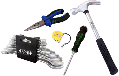 

Asraw Hand Tool Kit(13 Tools), Multicolor