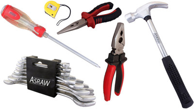 

Asraw Hand Tool Kit(14 Tools), Multicolor