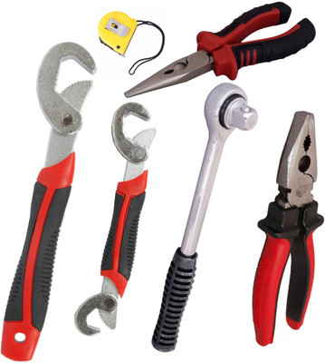 

Asraw Hand Tool Kit(6 Tools), Multicolor