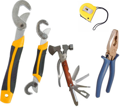 

Asraw Hand Tool Kit(5 Tools), Multicolor