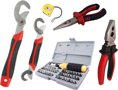 

Asraw Hand Tool Kit(6 Tools), Multicolor