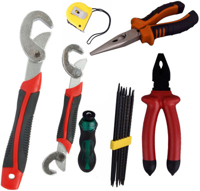 

Asraw Hand Tool Kit(6 Tools), Multicolor