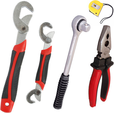 

Asraw Hand Tool Kit(5 Tools), Multicolor