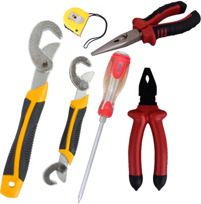 

Asraw Hand Tool Kit(6 Tools), Multicolor