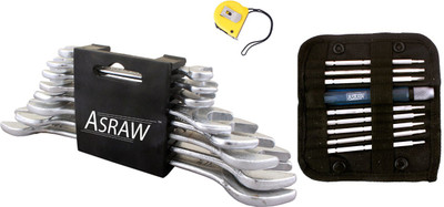 

Asraw Hand Tool Kit(11 Tools), Multicolor