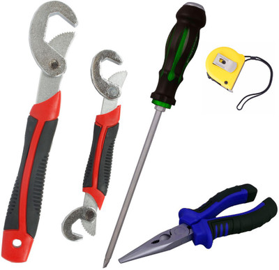 

Asraw Hand Tool Kit(5 Tools), Multicolor