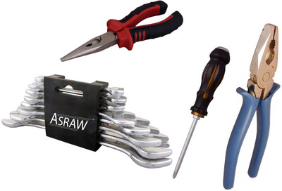 

Asraw Hand Tool Kit(12 Tools), Multicolor