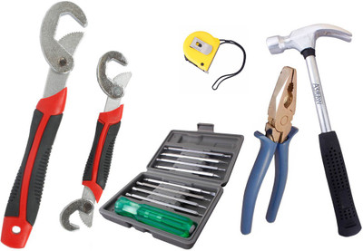 

Asraw Hand Tool Kit(6 Tools), Multicolor