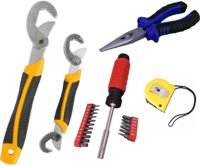 

Asraw Hand Tool Kit(5 Tools), Multicolor