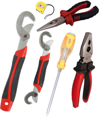 

Asraw Hand Tool Kit(6 Tools), Multicolor