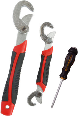 

Asraw Snap N Grip & Double Sided Screwdriver Hand Tool Kit(2 Tools), Multicolor