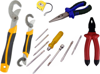 

Asraw Hand Tool Kit(6 Tools), Multicolor