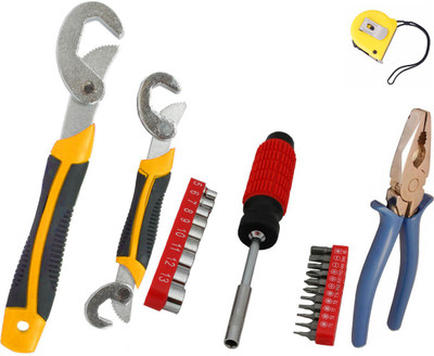 

Asraw Hand Tool Kit(5 Tools), Multicolor